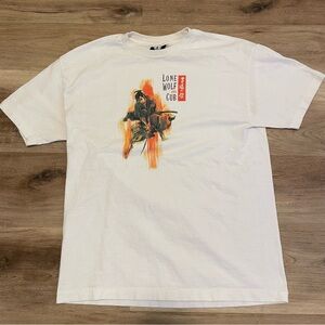 Vintage Lone Wolf And Cub Shirt Mens Large White Dark Horse Comics 1995 RARE